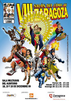 Cartel salon comic Zaragoza