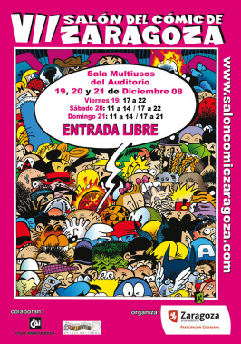 cartel Sal&oacute;n C&oacute;mic Zaragoza