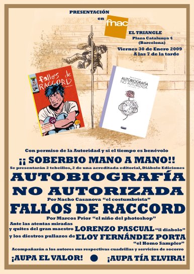 Cartel presentaci&oacute;n Fnac