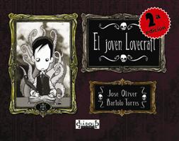 Pulse en la ilustración para verla más grande Portada El joven Lovecraft