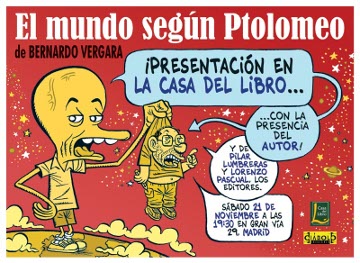 Presentación El mundo según ptolomeo en la Casa del Libro